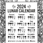 2024 Lunar Calendar: Here'S Your Free Printable Coloring Page | Printable Lunar Calendar November 2024