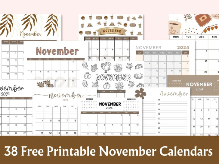 Printable Calendar For November 2024 Menu | Calendar 2024