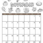 38 Printable November 2024 Calendars | Free Pdf   Calendarkart |  Calendar 2024