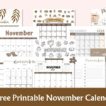 38 Printable November 2024 Calendars | Free Pdf   Calendarkart | November Calendar 2024 Printable Wide Lines