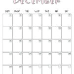 December 2024 Calendar   20 Cute & Free Printables | Saturdaygift | Printable Calendar November And December 2024 Cute