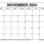 December 2024 Calendar Printable Templates With Holidays | Printable Calendar November 2024 Wincalendar