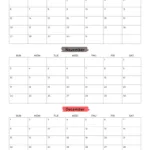 Free 3 Month Calendars 2024 | Printable Calendar 2024 August September October November