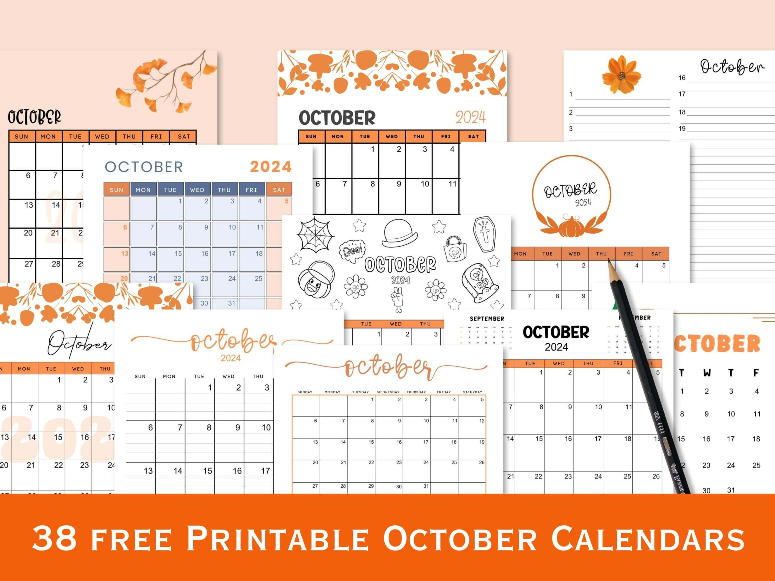 Free Printable 2024 Calendars | Monthly &amp;amp; Weekly Templates | Calendar 2024