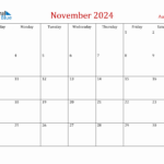 November 2024 Australia Monthly Calendar With Holidays |  Calendar 2024