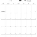 November 2024 Calendar   20 Cute & Free Printables | Saturdaygift |  Calendar 2024