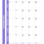 November 2024 Calendar  Calendar.best | November Calendar 2024 Printable Purple