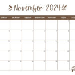 November 2024 Calendars   50 Free Printables | Printabulls |  Calendar 2024