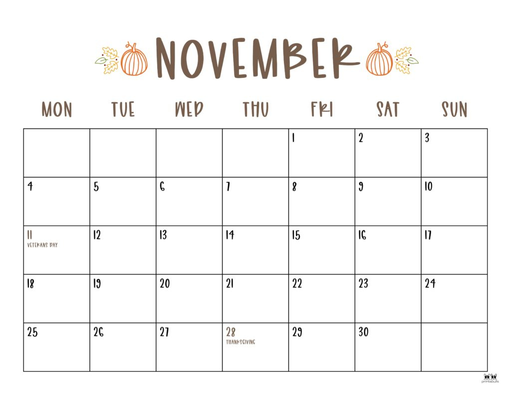 November 2024 Calendars - 50 Free Printables | Printabulls | Calendar 2024