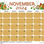 November 2024 Calendars (52 Free Printable Pdfs) |  Calendar 2024