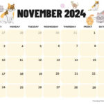 November 2024 Calendars (52 Free Printable Pdfs) |  Calendar 2024