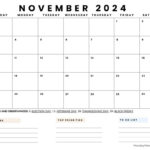 November 2024 Calendars (52 Free Printable Pdfs) |  Calendar 2024