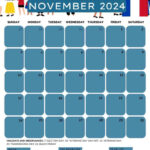 November 2024 Calendars (52 Free Printable Pdfs) | Printable Calendar Daily November 2024