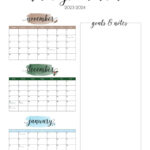 November December 2023 Calendars   12 Printables | Printabulls |  Calendar 2024