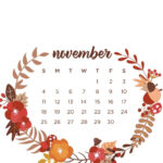 Pin Page | Printable Calendar November 2024 Heartit