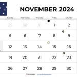 Printable Calendar November 2024 Australia | November Calendar 2024 Australia Printable