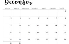 2024-2025 Printable School Calendar – Paper Trail Design | December 2024 Jan 2025 Calendar Printable