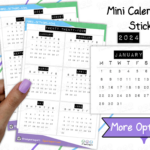 2024 Calendar Free Printable | Bullet Journal And Planner Free |  Calendar 2024