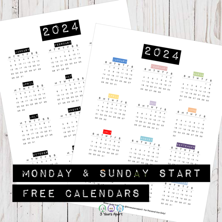 December 2024 Bullet Journal Calender Printable | Calendar 2024