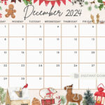 2024 Calendar Printable – Etsy | December 2024 Calendar Printable A6