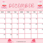 40 Printable December 2024 Calendars | Free Pdf   Calendarkart |  Calendar 2024