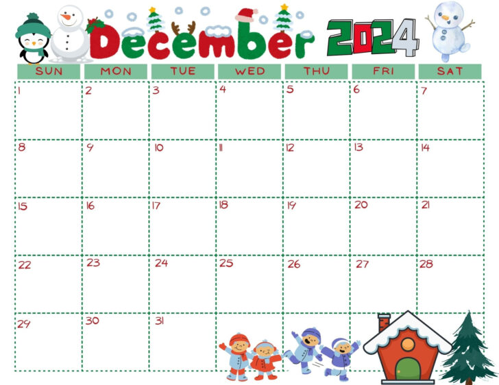 December 2024 Calendar Printable Canada | Calendar 2024