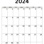 December 2024 Calendar Printable | Blank December 2024Vertical Calendar Printable