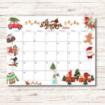 December 2024 Calendar Printable Kids Calendar 2024 Wall Calendar | December 2024 Calendar Printable For Kids