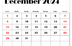 December 2024 Calendar Printable Pdf Blank Free Templates |  Calendar 2024