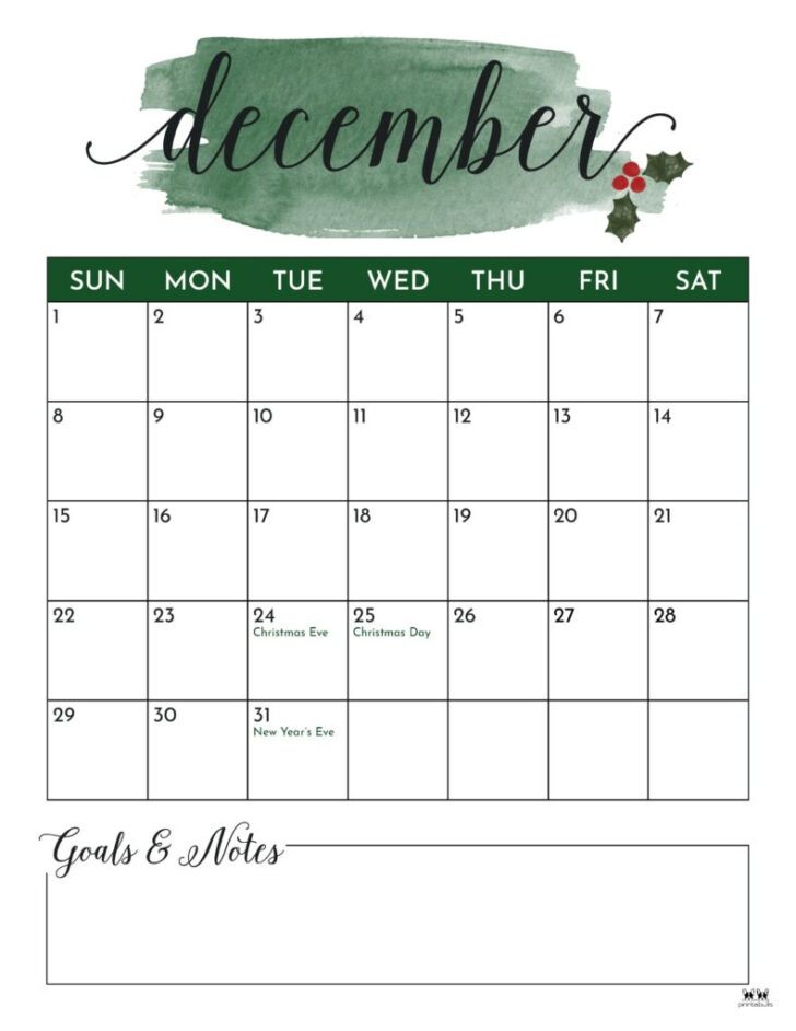 Calendar December 2024 Printable Cute | Calendar 2024