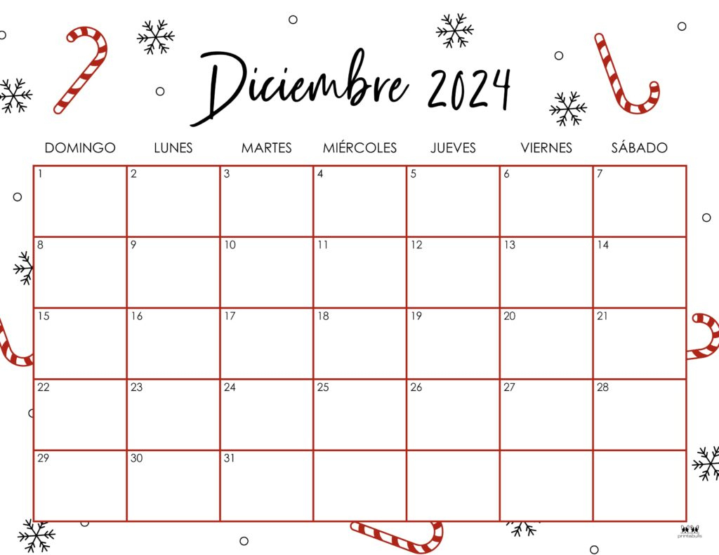 December 2024 Calendars - 50 Free Printables | Printabulls | Calendar 2024