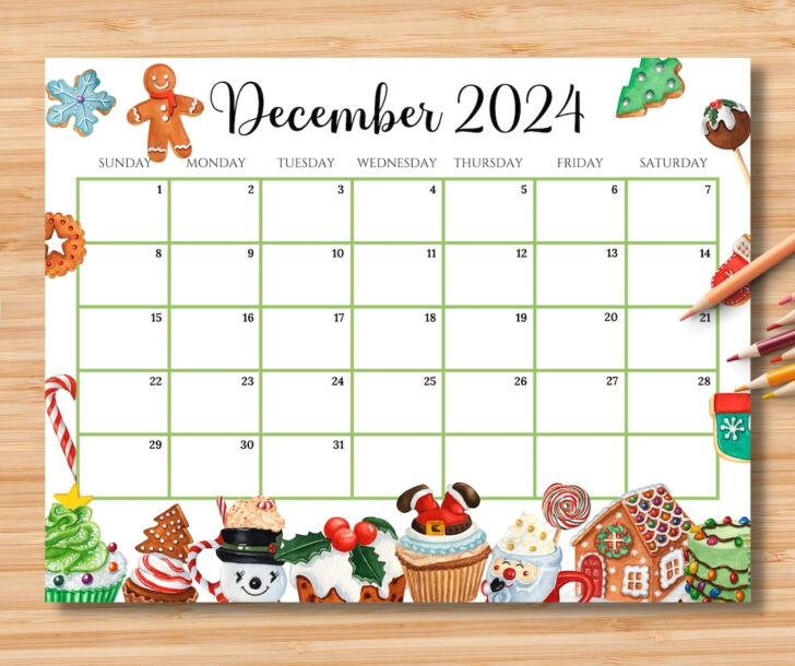 December 2024 Shareware Printable Calendar | Calendar 2024