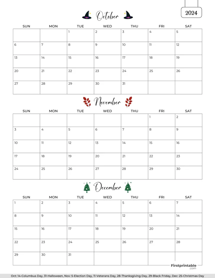 August December 2024 Printable Calendar | Calendar 2024