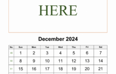 Free Download Printable December 2024 Calendar, Pictures Can Be | December 2024 Calendar Free Printable Clipart