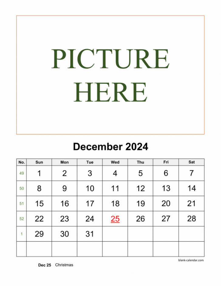 December 2024 Calendar Free Printable Clipart | Calendar 2024