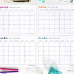 Free Printable Calendar 2024 | Abby Organizes | Calendar September October November December 2024 Seperate Printable Cute