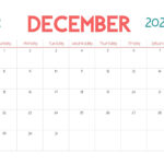 Free, Printable December 2024 Calendar Templates | Canva | 2024 December Printable Typable Calendar