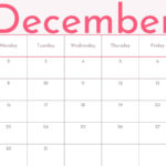 Free, Printable December 2024 Calendar Templates | Canva | December 2024 Children\'S Calendar Printable