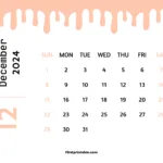 Free Printable & Fillable December Calendars 2024 |  Calendar 2024