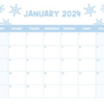 January 2024 Calendars   50 Free Printables | Printabulls |  Calendar 2024