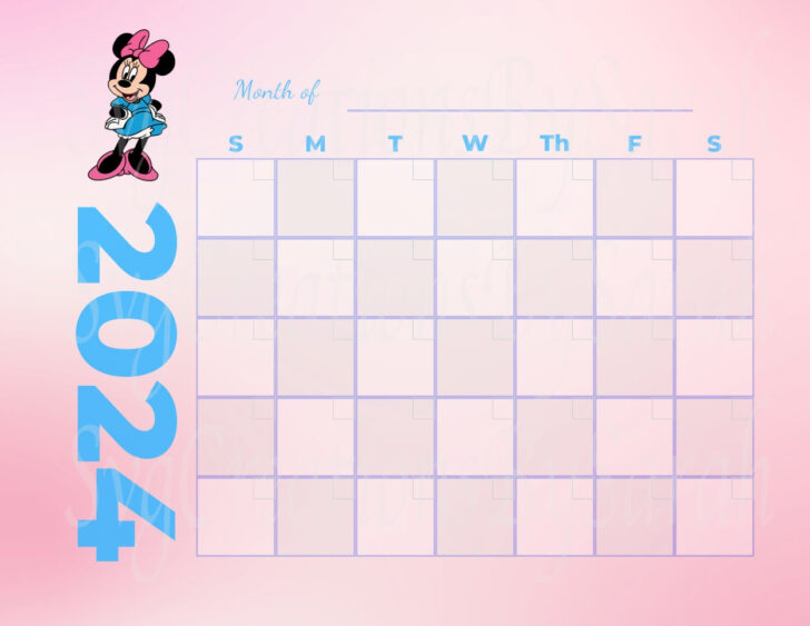 2024 December Calendar Printable Disney | Calendar 2024