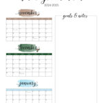 November December 2024 Calendars   28 Printables | Printabulls |  Calendar 2024