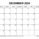 Printable December 2024 Calendar Templates With Holidays |  Calendar 2024