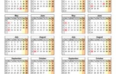 Two Year Calendars For 2024 And 2025 (Uk) For Pdf |  Calendar 2024