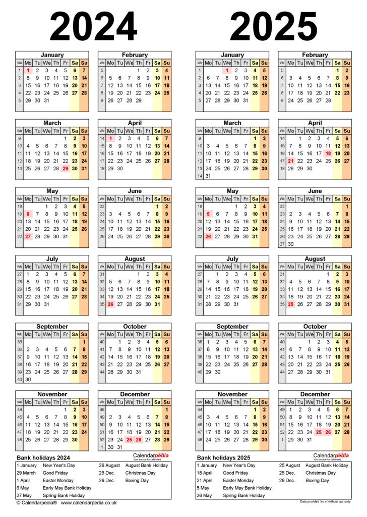 December 2024 January 2025 Calendar Printable UK | Calendar 2024