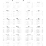 2025 2026 Two Year Calendars   10 Free Cals | Printabulls | 2025 2026 Calendar Printable