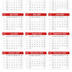 2025 Calendar | 12 Month 2025 Calendar Printable with Week Numbers