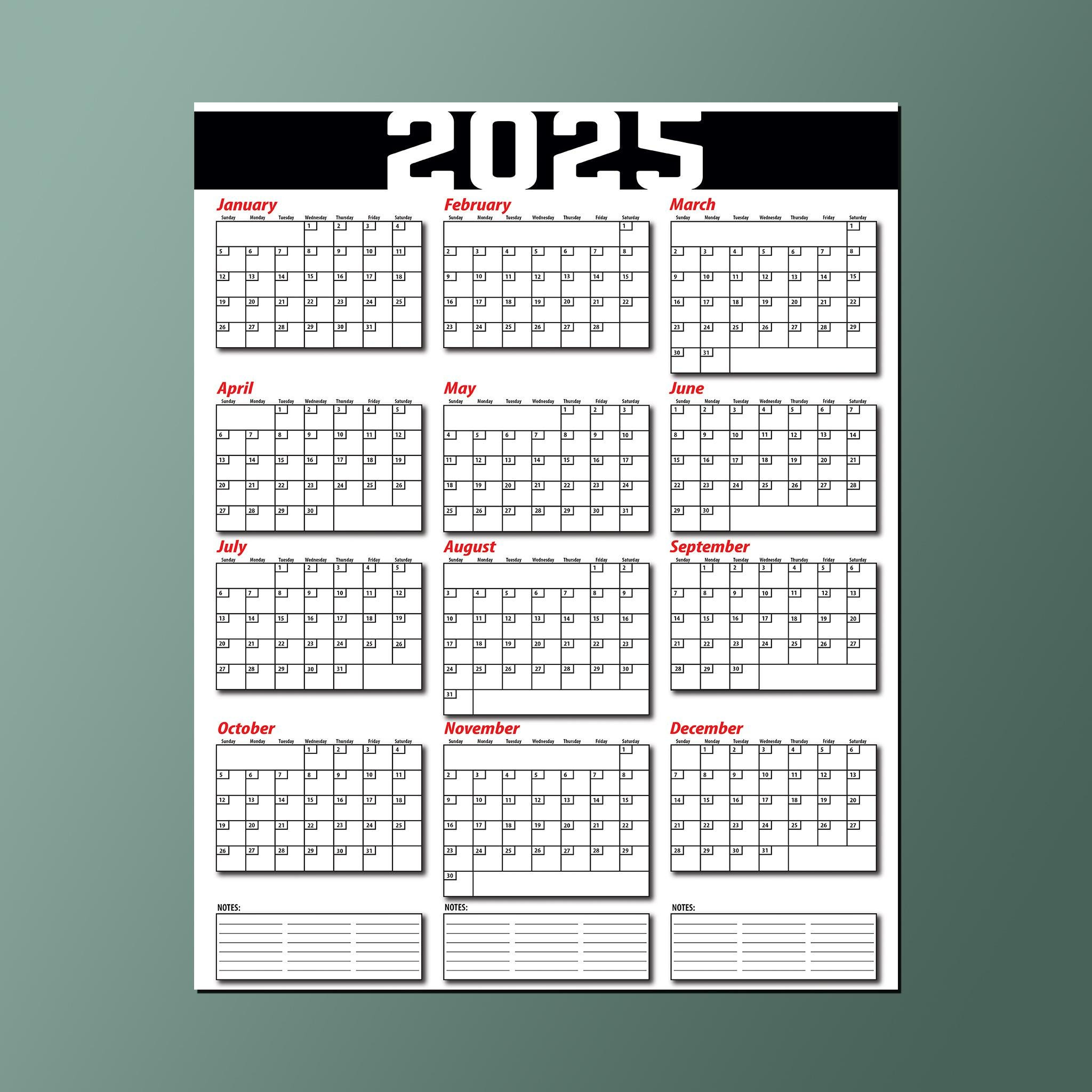 2025 Adp Calendar Printable Calendar 2025 Printable Calendar 2025