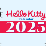 2025   Calendar   Hello Kitty   Template  Kjc.creativedesigns | Hello Kitty January 2025 Calendar Printable