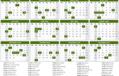 2025 Calendar – Printable Calendar 2025 With Holidays | 2025 Year Calendar with Holidays Printable